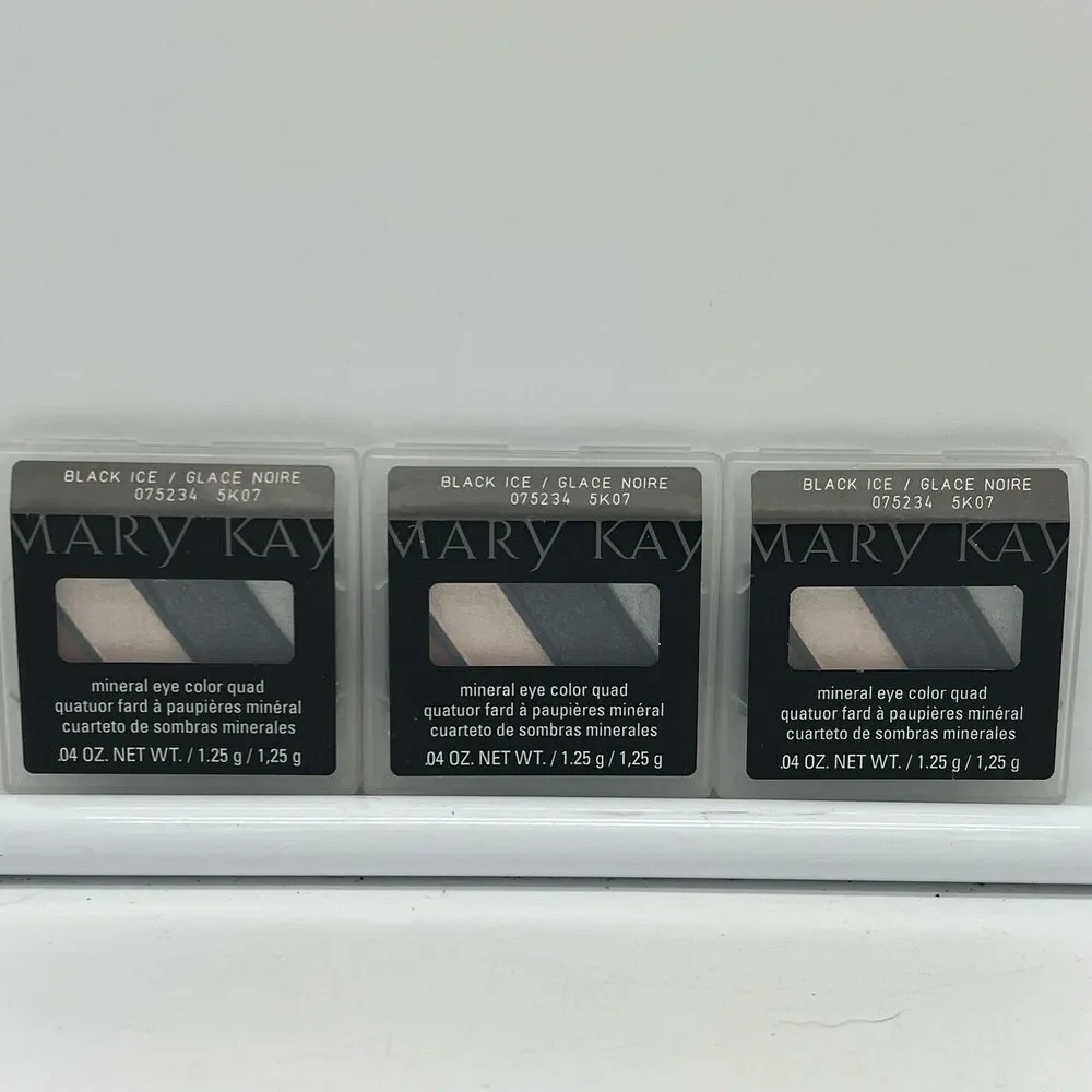 Mary Kay® Mineral Eye Color Quad BLACK ICE  *LOT OF 3* NEW